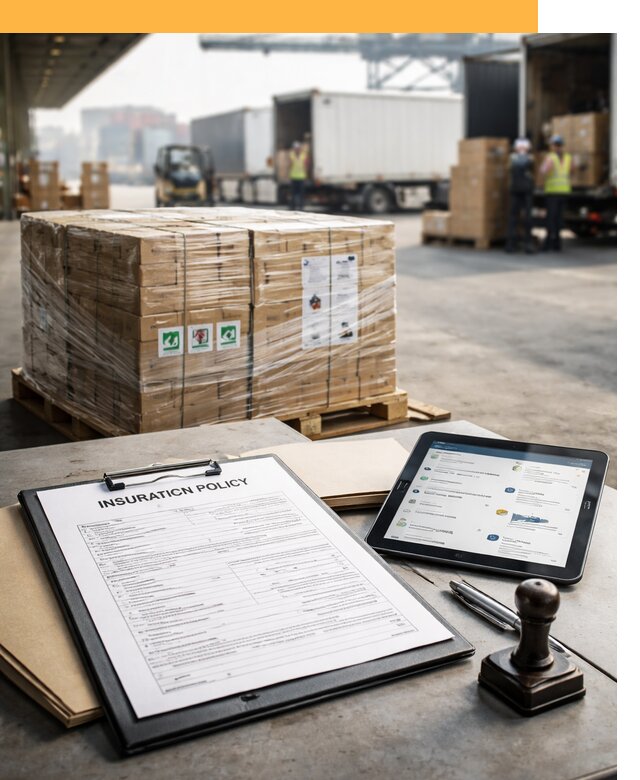 Страхование международных грузов от 3834 руб, полная защита