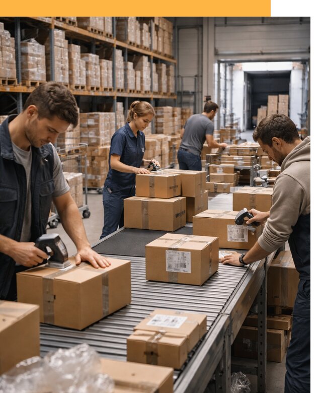 Доставка товаров для маркетплейсов от двери до склада от 8215