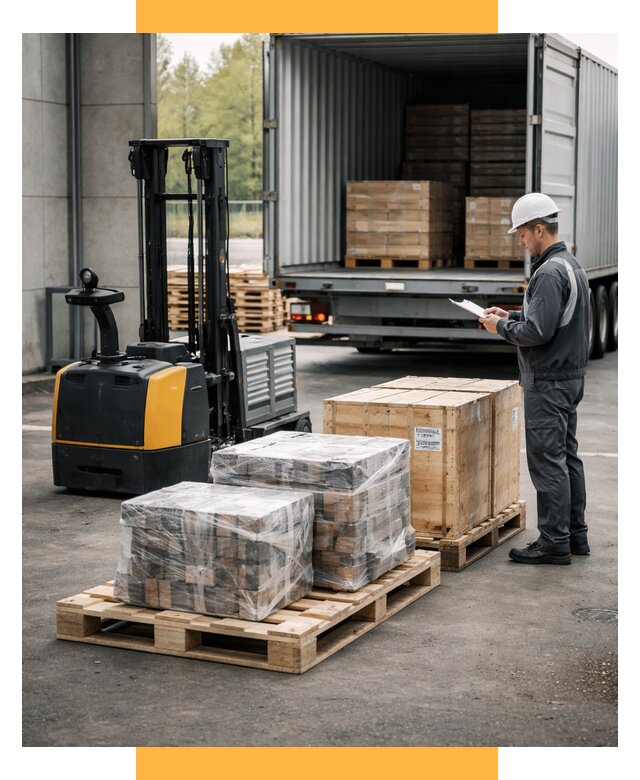 Доставка оборудования из Европы под ключ от 49289 р. | СетСервис-Реж