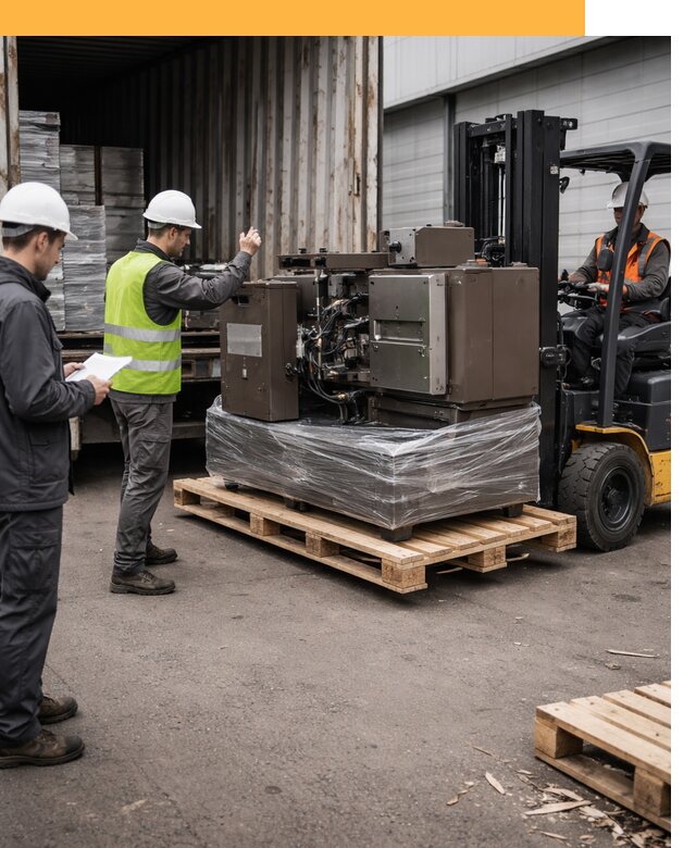 Доставка промышленного оборудования из Европы от 49289