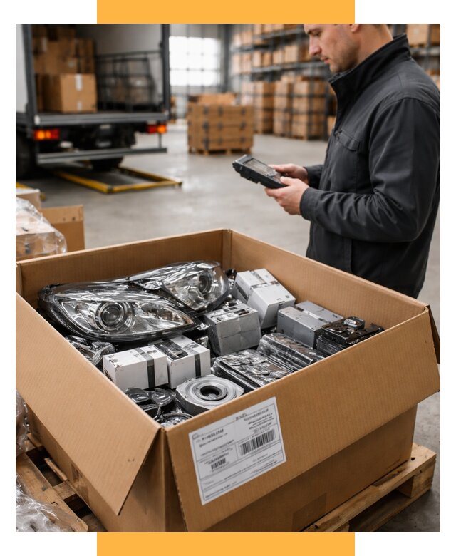 Доставка автозапчастей из Европы под ключ от 13691 р. | СетСервис-Реж