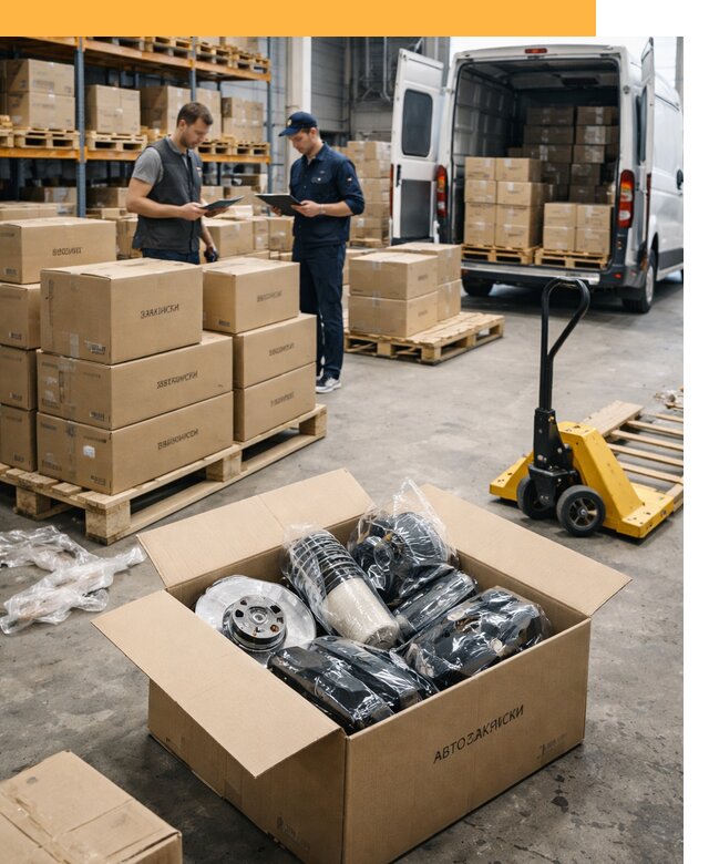 Доставка автозапчастей из Европы от 13691 руб быстро и надёжно