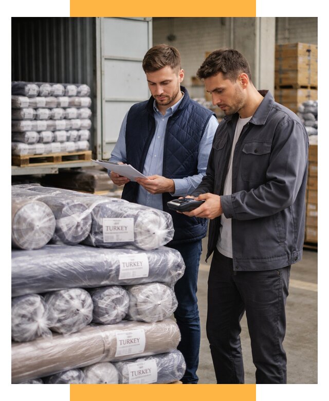 Доставка текстиля из Турции от 49289 р. под ключ, СетСервис-Реж