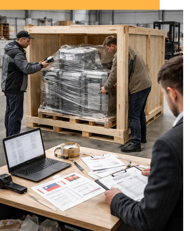 Доставка промышленного оборудования из США от 71195 руб