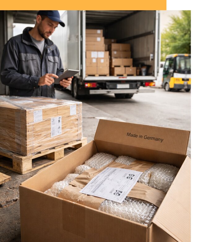 Доставка грузов из Германии от 49289 руб с таможенным оформлением