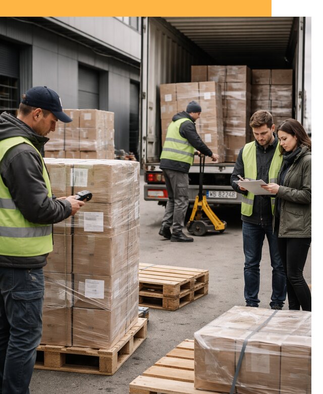 Доставка грузов из Польши: морем, авто и авиа от 8215