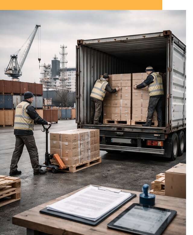 Доставка грузов из Латвии от 27383 руб, морская, авто, авиа