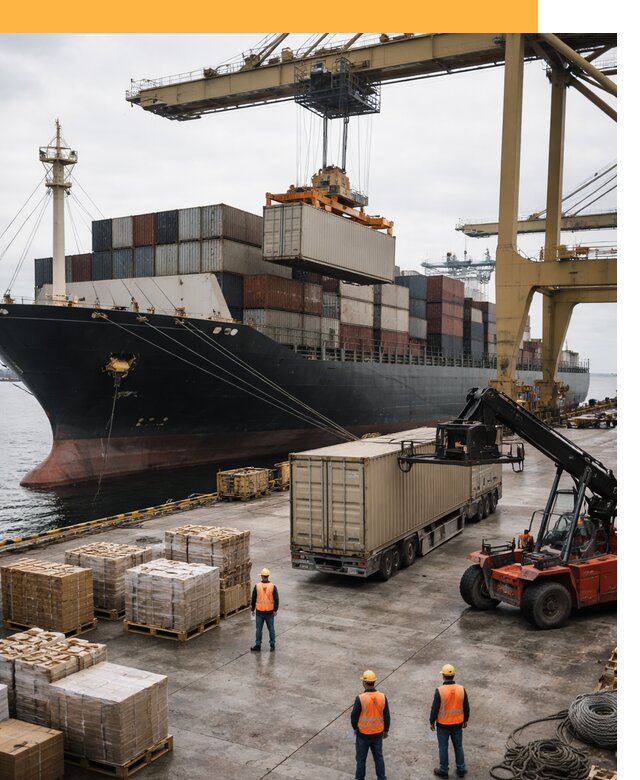 Морские перевозки из Индии: доставка FCL/LCL, таможня от 131436