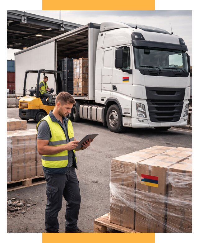 Автоперевозки из Армении от 104054 р. — услуги СетСервис-Реж