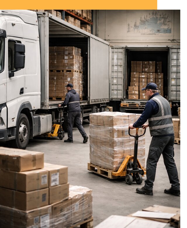 Международная доставка грузов в Эстонию с таможенным сопровождением от 9310 руб.