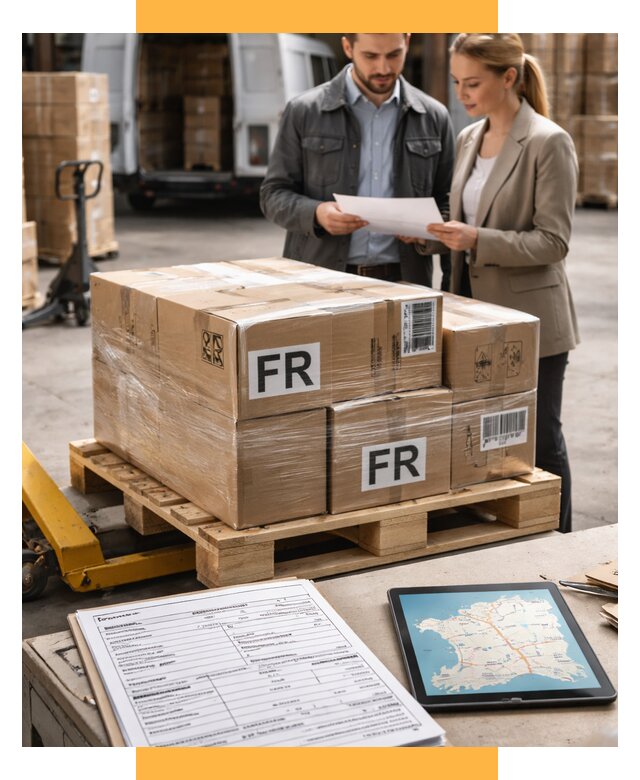 Доставка грузов в Францию от 27383 р., логистика СетСервис-Реж