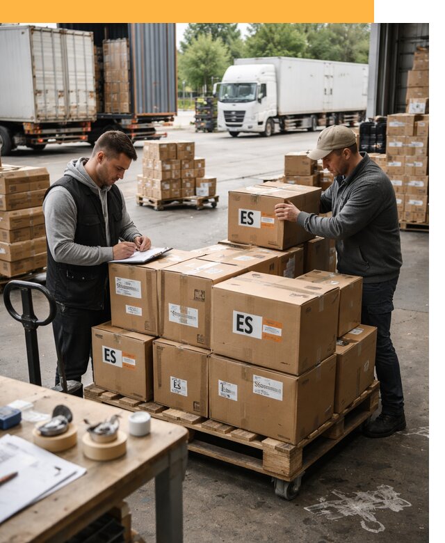 Доставка грузов в Испанию автотранспортом от 38336 руб