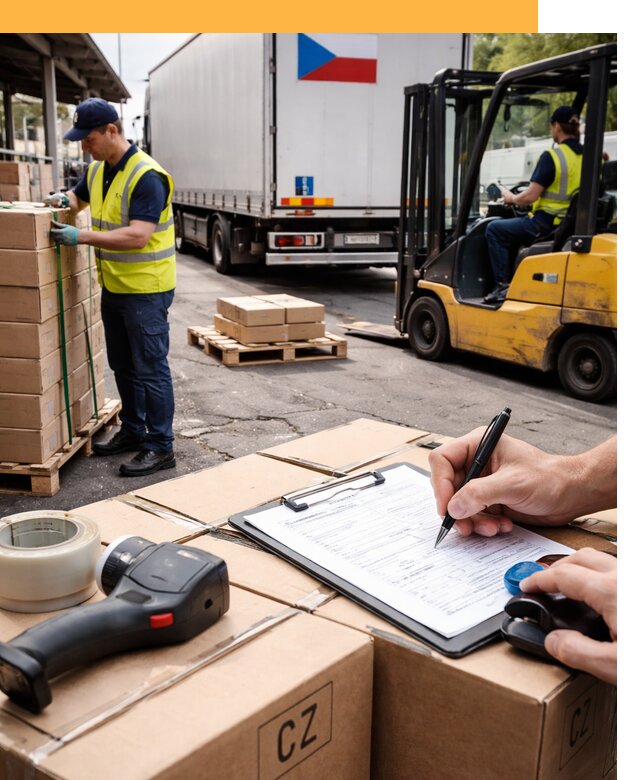 Доставка грузов в Чехию от 38336 руб, международные перевозки