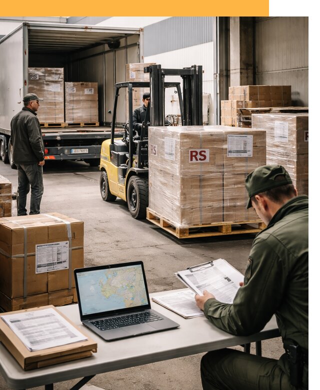 Доставка грузов в Сербию от 49289 руб, международные перевозки