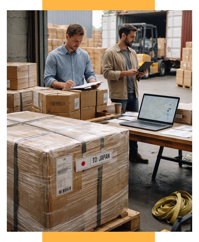 Доставка грузов в Японию от 27383 р., логистика СетСервис-Реж