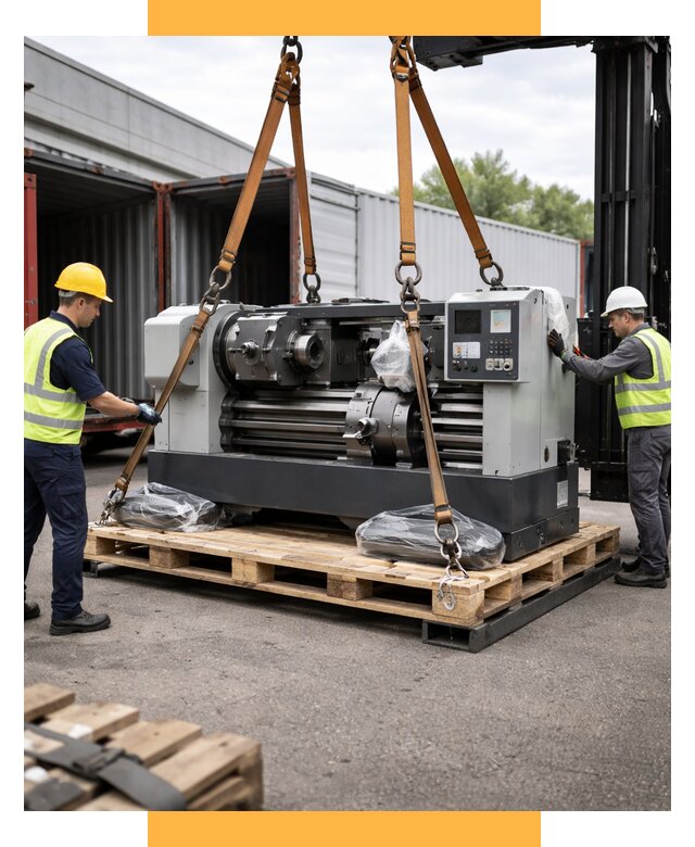 Перевозка станков и таможня от 65718 р. | СетСервис-Реж логистика