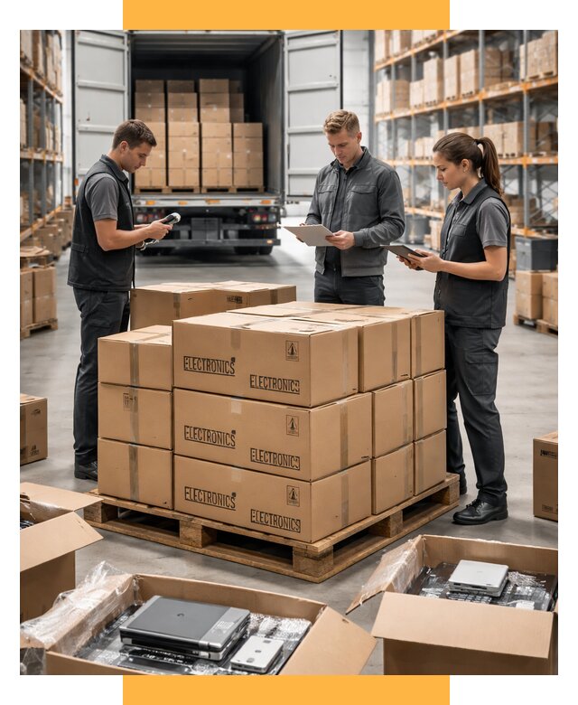 Перевозка электроники и таможня под ключ от 13691 р. | СетСервис-Реж