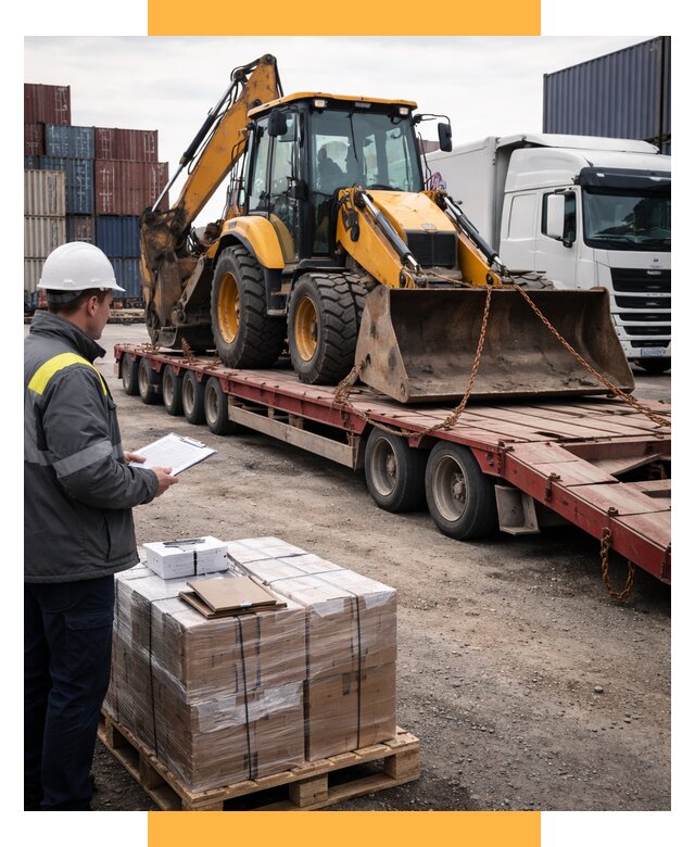 Международная перевозка спецтехники от 49289 р., СетСервис-Реж