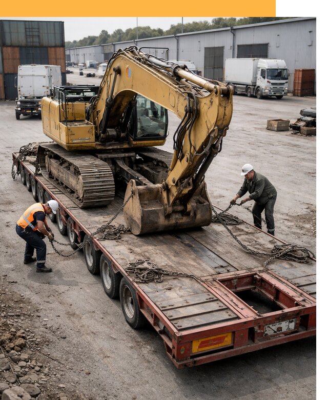 Перевозка спецтехники по России и миру от 49289 руб