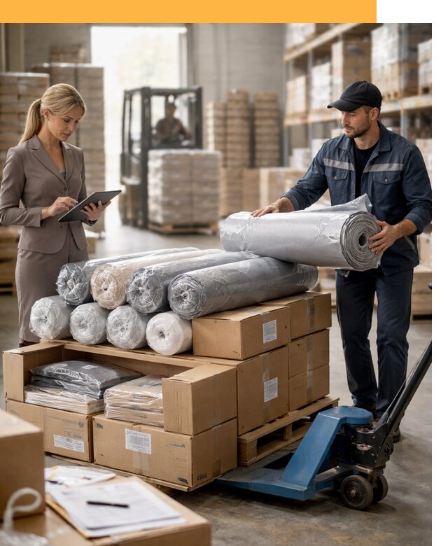 Перевозка текстиля по миру от 16430 руб. с таможней и страхованием