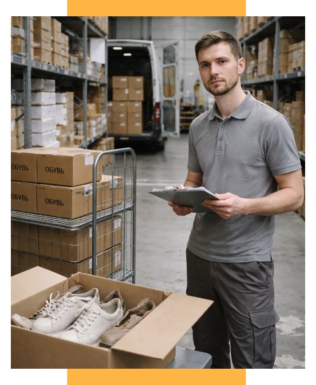 Доставка обуви из Китая и Турции от 4929 р. СетСервис-Реж