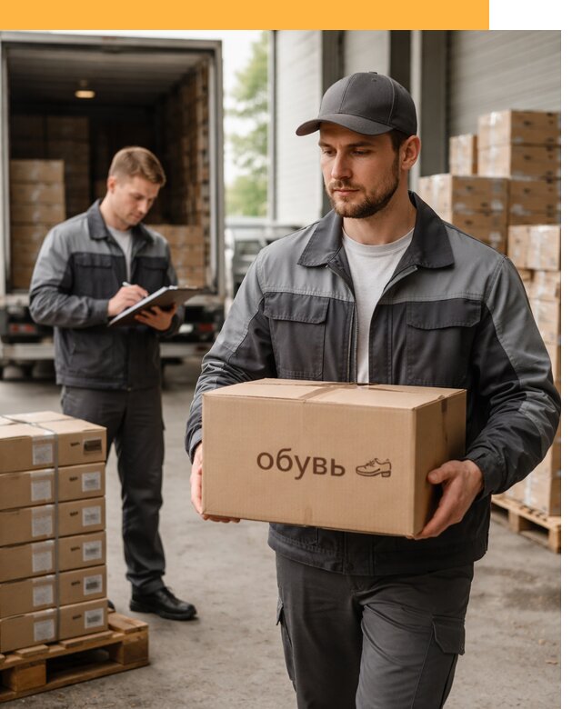 Международная перевозка обуви с таможенным оформлением от 4929