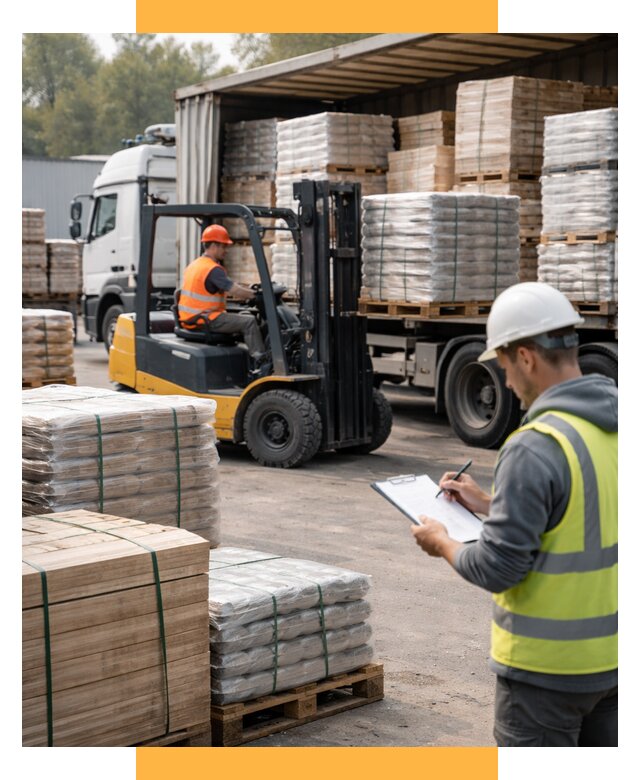 Перевозка строительных материалов от 6024 р. | СетСервис-Реж