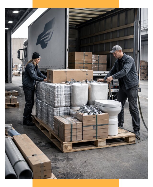 Перевозка сантехники под ключ от 1972 р. | СетСервис-Реж