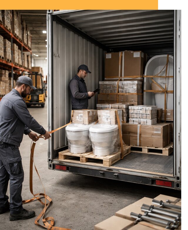 Перевозка сантехнического оборудования по России и миру от 1972