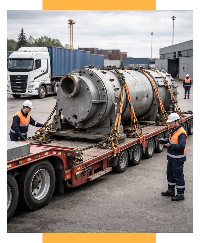 Перевозка тяжеловесных грузов под ключ от 164295 р. | СетСервис-Реж