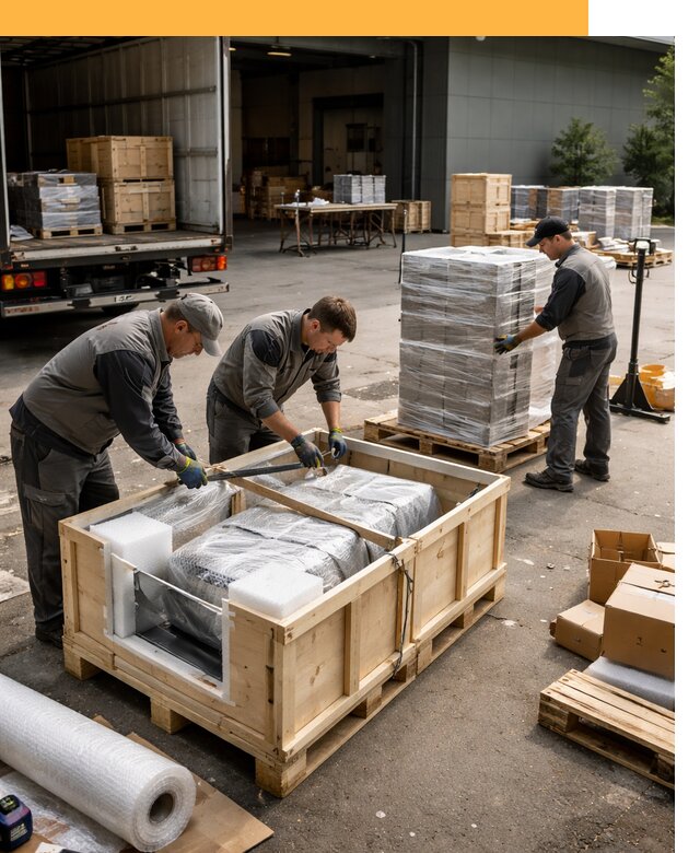 Перевозка выставочных грузов по миру от 27383 руб за м2 с таможней