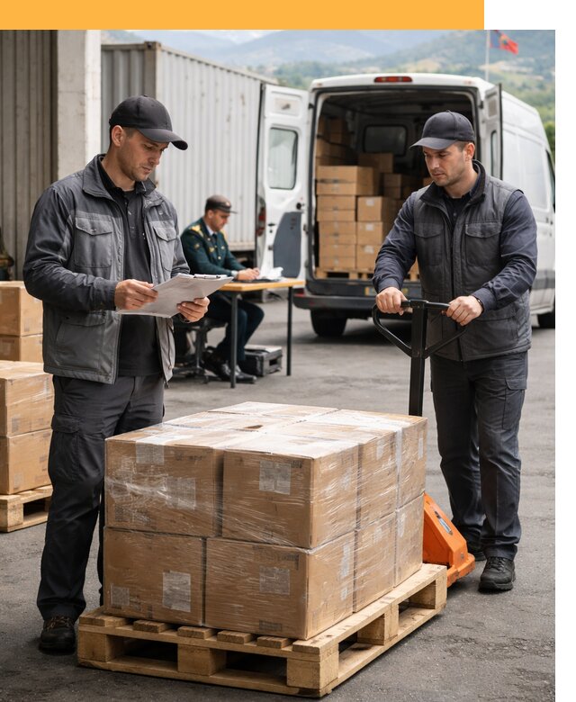 Доставка грузов через Армению, быстрая таможенная очистка от 27383