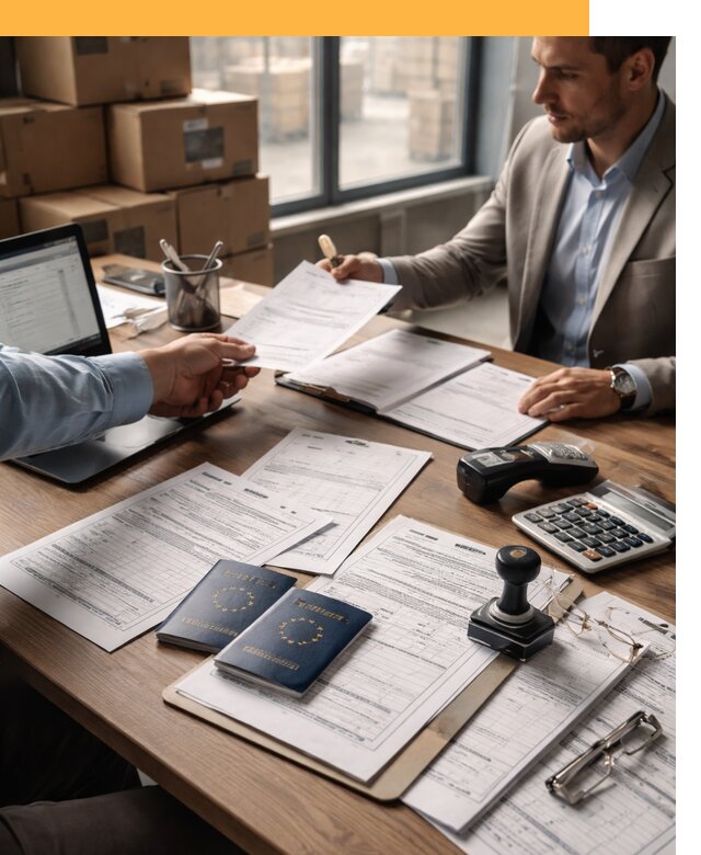 Таможенное оформление грузов из Европы от 9310 руб