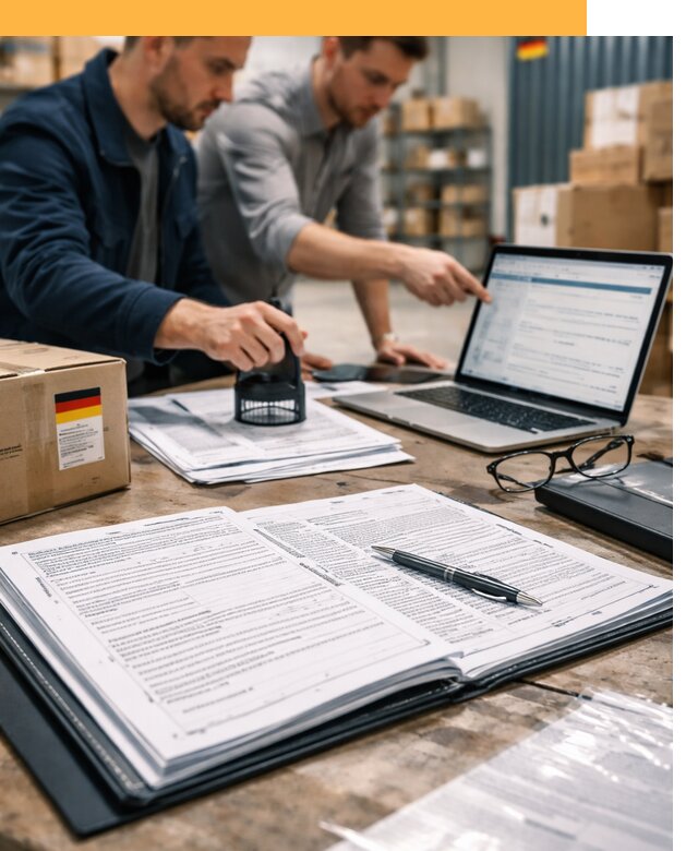 Таможенное оформление грузов из Германии от 9858 руб.