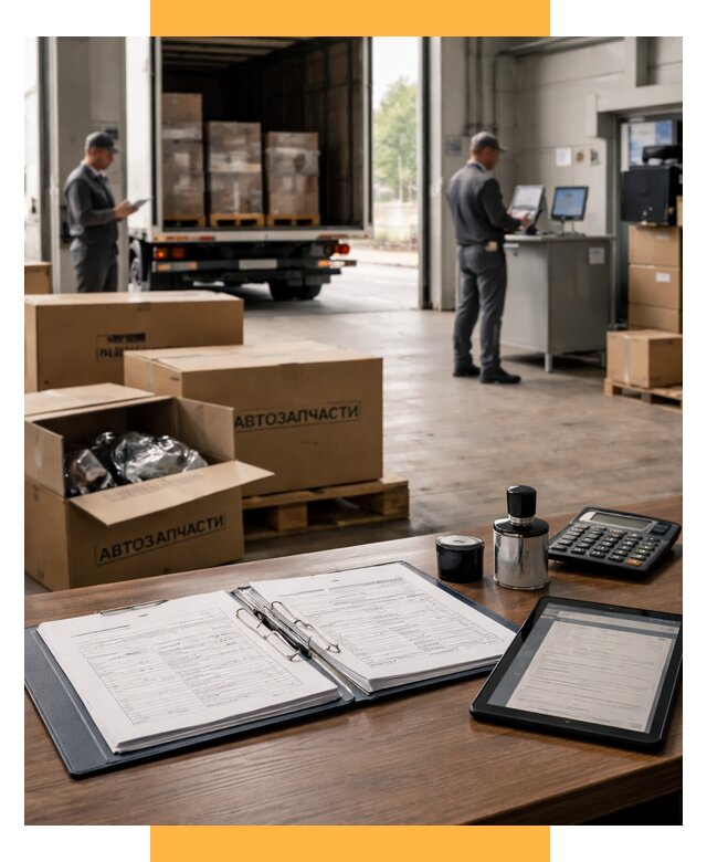 Таможенное оформление автозапчастей под ключ от 9310 р., СетСервис-Реж