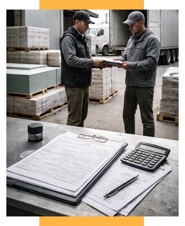 Таможенное оформление стройматериалов от 9310 р. | СетСервис-Реж