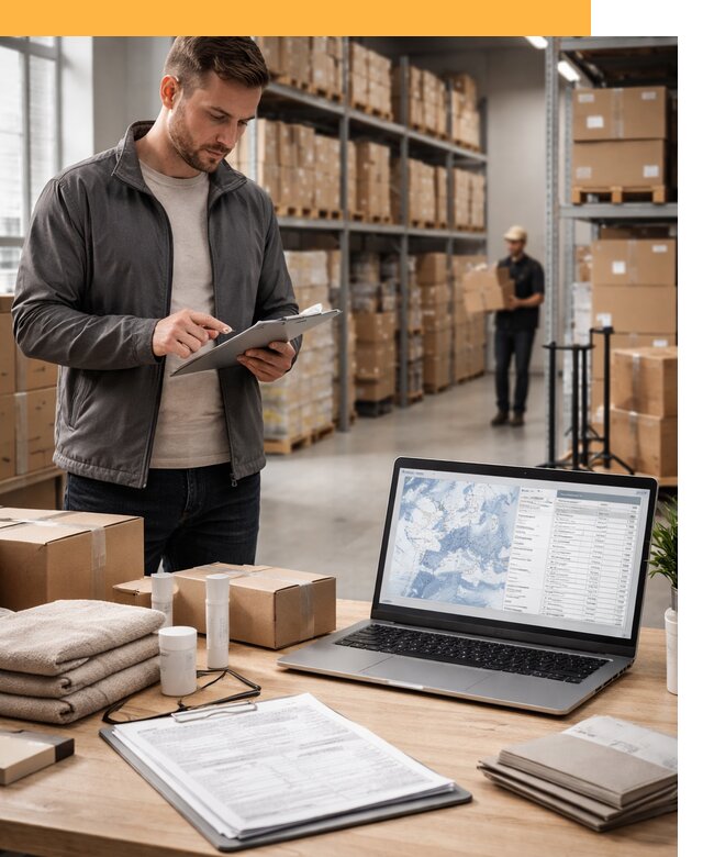 Закупка товаров в Европе под ключ: доставка, таможня от 8215 руб