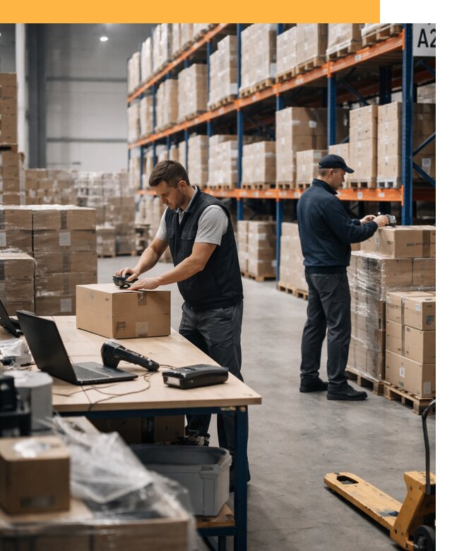 Склад консолидации в Европе: хранение, сортировка от 7119